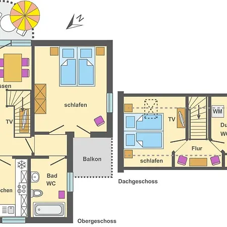 Appartement Freesenbruch 3 6 - Frieda Zingst